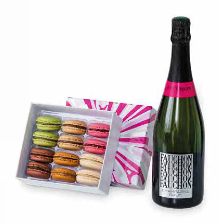 Macarons & Champagne Brut Fauchon