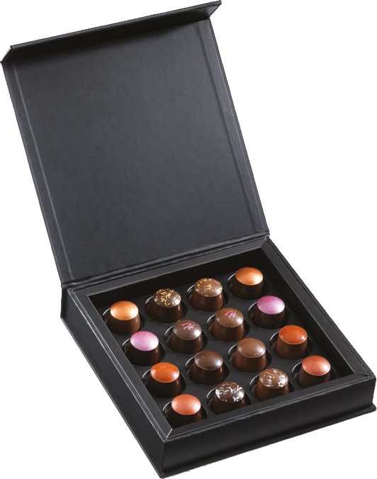 Le coffret Capsules de chocolats par Olivier Hautot