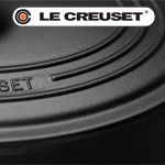 COCOTTE OVALE NOIR MAT, LE CREUSET ou STRAUB