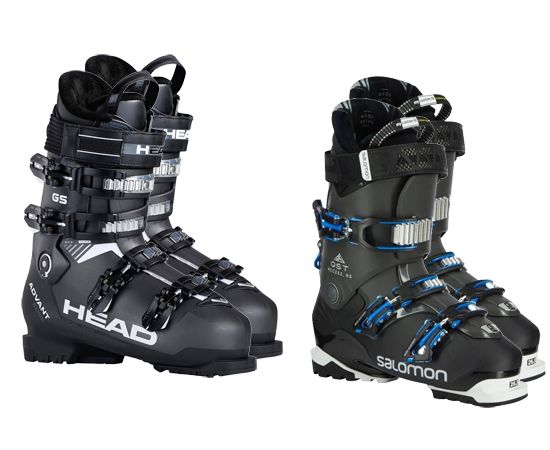 2 paires de chaussures de Ski Head, Salomon ou Rossignol